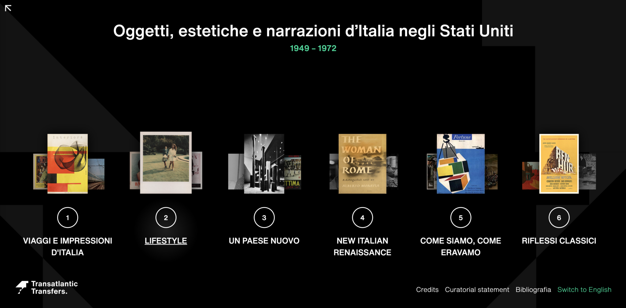 Objects, Aesthetics, and Narratives of Italy in the United States 1949–1972