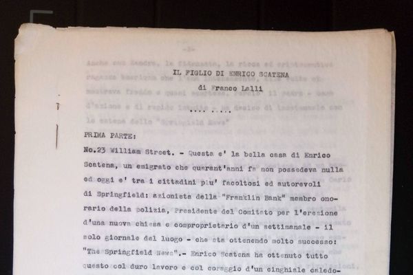 Il figlio di Enrico Scatena