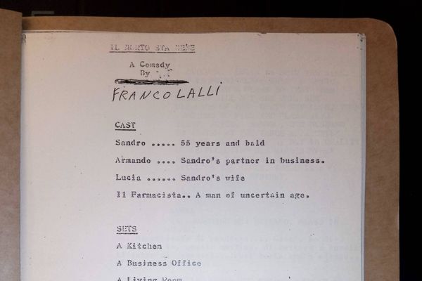Il morto sta bene