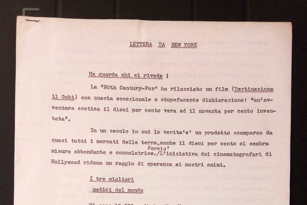 Lettera da New York