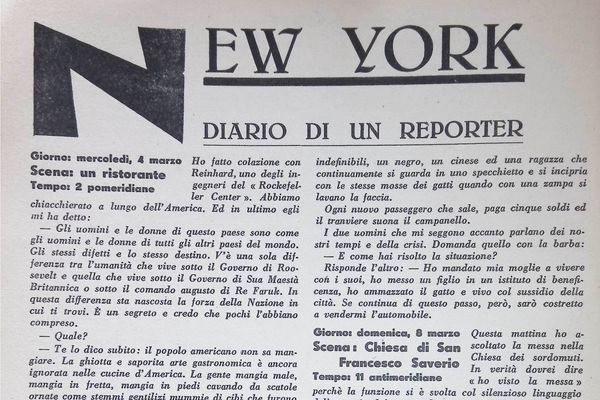 New York—Diario di un Reporter