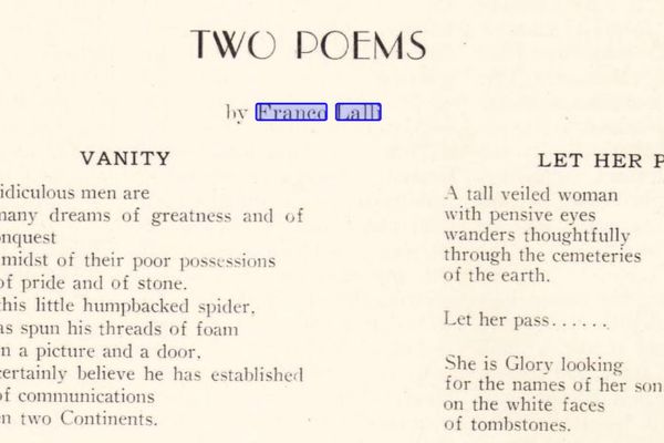 Two Poems
