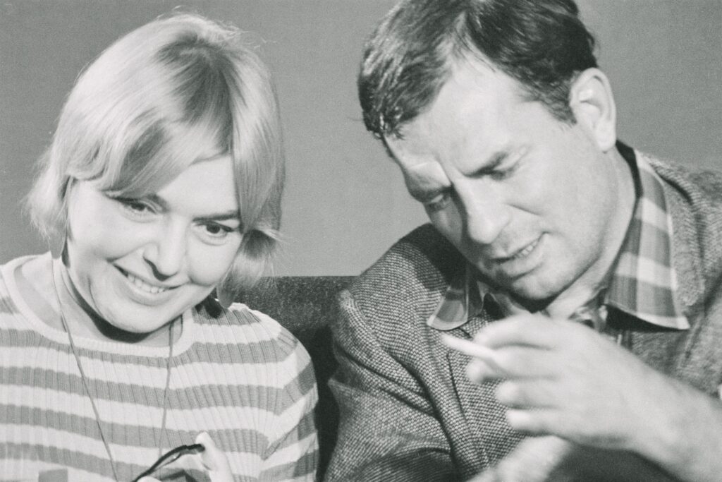 Fernanda Pivano and Jack Kerouac in Italy, 1966